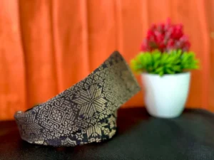 Tanjak Melayu Lingga untuk anak bahan songket premium, oleh-oleh khas Bunda Tanah Melayu Kepulauan Riau